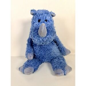 Jellycat Bunglie Blue Rhino Plush 14-15" Retired Rare Stuffed Animal Toy